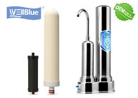 Stainless Steel Housing Ceramic Countertop Water Filter System Stand Installation
