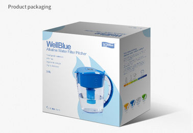 6 Stage Filter Media Alkaline Water Filter Jug 3.5L Eco - Friendly Plastic Material